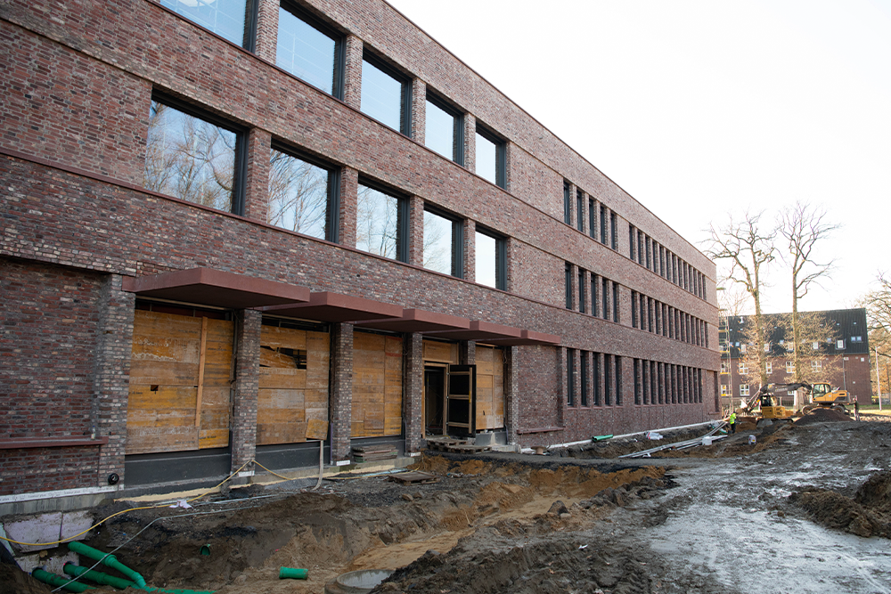 Die Grundschule im Bau