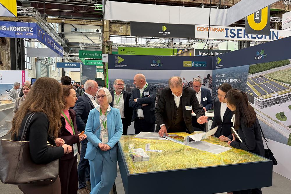 Stand an der Polis Convention